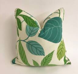 Sanderson - Ione Prints & Weaves Folia Cushion Cover Throw Pillow Designer Home Decor - thumbnail 1