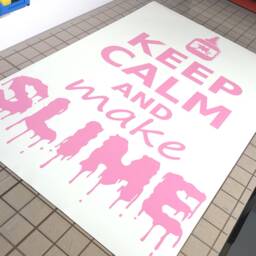 Slime Sticker, Slime Decor, Gift, Keep Calm & Make Wall Kids Playroom Art, Art - thumbnail 3