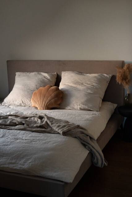 "Soft Velvet Shell Pillow ""Caramel" - image 1