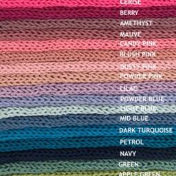 Knitted Family Wall Hanging - Wire Word Cord Sign For Gallery Home Decor - thumbnail 3
