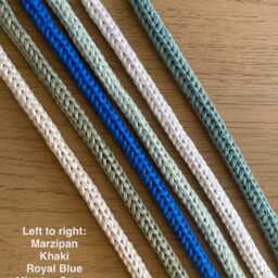 Knitted Family Wall Hanging - Wire Word Cord Sign For Gallery Home Decor - thumbnail 4