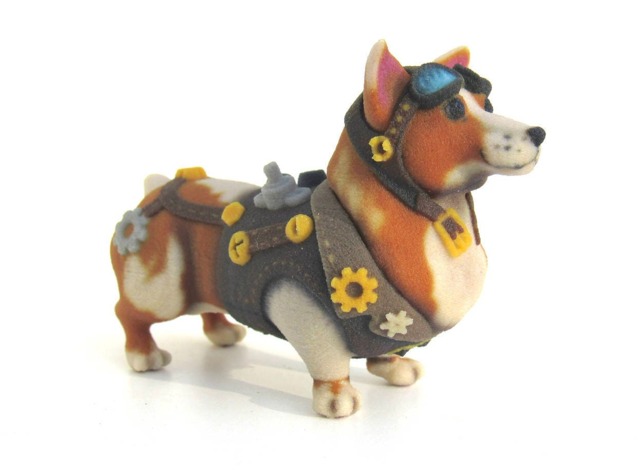 steampunk Corgi - image 1