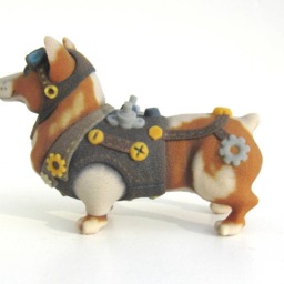 steampunk Corgi - thumbnail 3