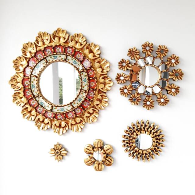 "Peruvian Mirrors ""Concha Acustica Red" - image 1