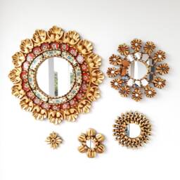 "Peruvian Mirrors ""Concha Acustica Red"