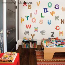 Alphabet - Peel & Stick Wall Sticker - thumbnail 1