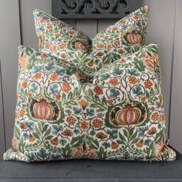William Morris Little Chintz Green Fabric Vintage Designer Cushion Pillow Cover - thumbnail 1