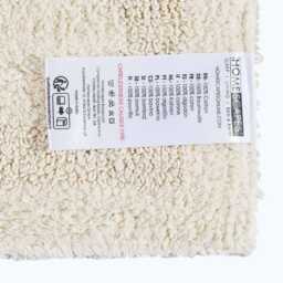 Luxury Reversible 100% Cotton Shower Mat 50x50cm, Soft, Absorbent, Eco-Friendly, Hand-Tufted, Quick-Drying, 12 Colours, Machine Washable - thumbnail 4