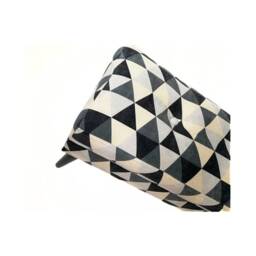 Bench With Storage Space, Geometric Patterns, Lovare Bench By Rossi Furniture - thumbnail 4