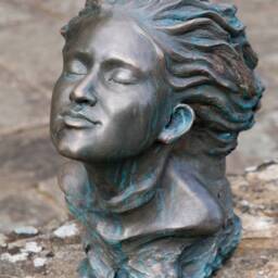 Ariel Sculpture Bronze Resin By Christine Baxter - thumbnail 2