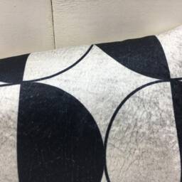 Ikat Silk Lumbar Pillow Cover, Modern Accent - 10x24 - thumbnail 3
