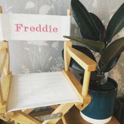Personalised Childrens Chair For Nursery, Toddler Armchair, Director Chair With Name On, 1st Birthday Gift, Fast Delivery - thumbnail 3