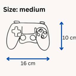 Wire Game Controller Sign Room Wall Art Decor Gamer Gifts Boys, Unique Girl Boy Gaming Birthday Gift Wire - thumbnail 3
