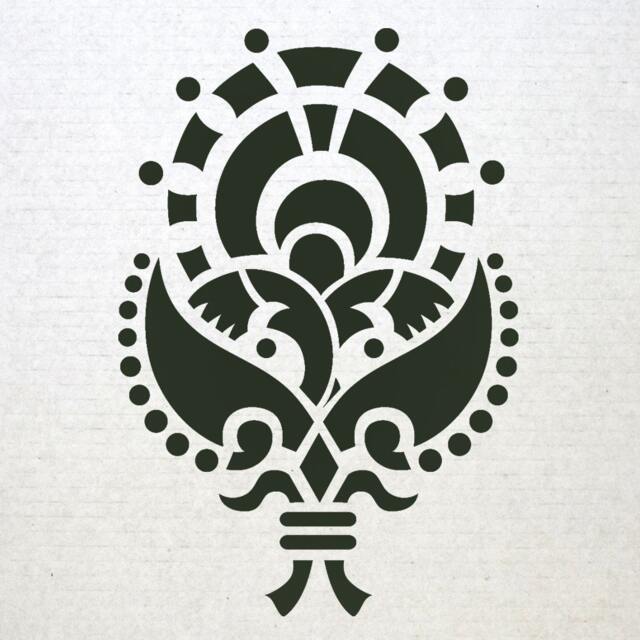 Reusable Damask Wall Stencils Rania For Allover Diy Decor - image 1