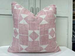 Cushions Made in Fermoie Flag Decorative Pale Pink Neutral Linen Cushion Pillow Throw Cover - thumbnail 1