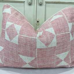 Cushions Made in Fermoie Flag Decorative Pale Pink Neutral Linen Cushion Pillow Throw Cover - thumbnail 3