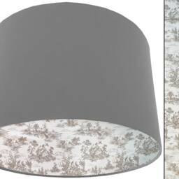 Country Toile Lampshade Handmade Ceiling Or Table Light Shade - thumbnail 3