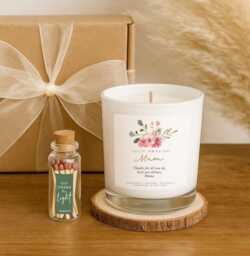 Luxury Personalised Mum Aromatherapy Candle Gift For - Mother's Day, Birthday - thumbnail 1