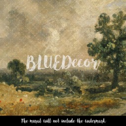 Oil Classic Landscape Removable Wallpaper, Self Adhesive, Wall Mural, Peel & Stick, Repositionable, Decal, Mural #97 - thumbnail 3