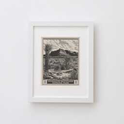 Guadalupe Mountains National Park Lithograph Style Print - Vintage Texas Archival Matte Fine Art Print Gift Chihuahuan Desert Salt Basin - thumbnail 3