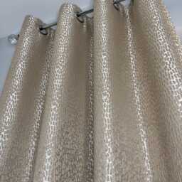 Luxury Bespoke Lined Eyelet Curtains - Antelope Champagne/Gold For Bedroom & Living Room Custom Made, Woldwide Shipping - thumbnail 3