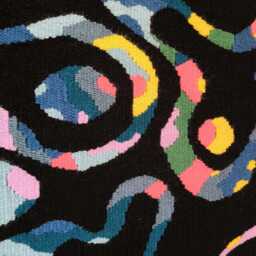 Handwoven Serpent Fiber Art Studio Potato Textile Wall Hanging - thumbnail 4