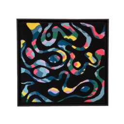 Handwoven Serpent Fiber Art Studio Potato Textile Wall Hanging - thumbnail 3
