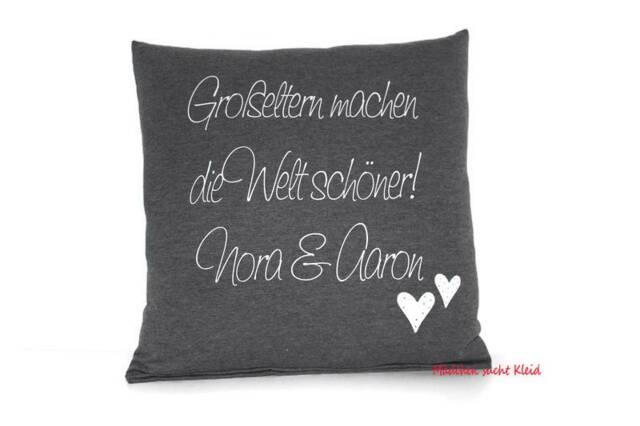 Personalized Pillow For Grandparents - With Grandchildren's Names Gift Grandma & Grandpa 40??40 cm - image 1