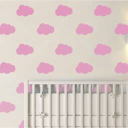 Cloud Wall Decals, Nursery Clouds Decor, Cloud Stickers, Stickers Kids - thumbnail 2