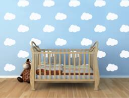 Cloud Wall Decals, Nursery Clouds Decor, Cloud Stickers, Stickers Kids