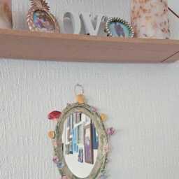 Handmade Fairy Magic Mirror Wall Hanging Wall Mirror - thumbnail 4