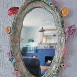 Handmade Fairy Magic Mirror Wall Hanging Wall Mirror - thumbnail 2