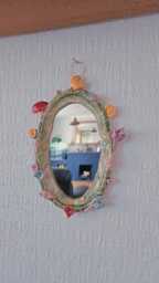 Handmade Fairy Magic Mirror Wall Hanging Wall Mirror - thumbnail 1