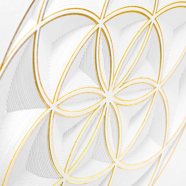 Circle Of Life, Framed 3D Art, Minimalist Wall Sculpture, Layered Paper Decor, Hanging, Design, Creation - image 1