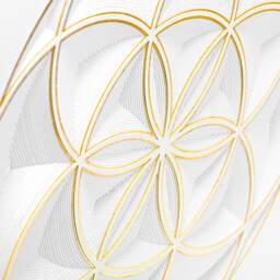 Circle Of Life, Framed 3D Art, Minimalist Wall Sculpture, Layered Paper Decor, Hanging, Design, Creation - thumbnail 1