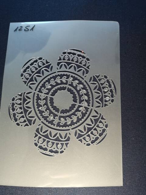 Mandala Stencil, Flexible, Reusable, 125Micron, Wall Decor, Home Decor, Furniture Painting, Card Making, Craft Stencil From Bitofeverythingbyb
