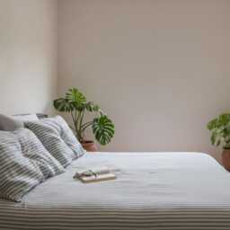 Softened Ivory Linen Duvet Cover, Coconut Buttons, Handmade Bedding - Breathable 100% Linen, Custom Size Bedding, Soft Washed Flax - thumbnail 4