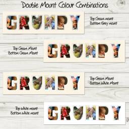 Grumpy Photo Frame Word Name Special Gift Father's Day 1253-Cc By Photos in A Word - thumbnail 2