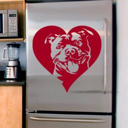 Staffordshire Bull Terrier Vinyl Decal Staffi Dog Wall Sticker - thumbnail 3
