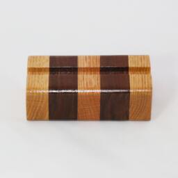 Walnut & Oak Business Card Holder - thumbnail 4