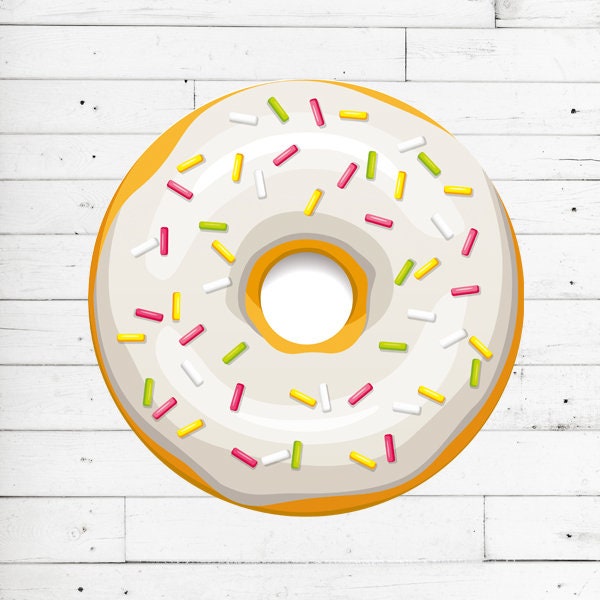 "Dreckspatz?? Doormat ""Donut" - image 1