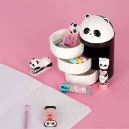 Legami Desk Organiser - Aww-Rganiser Panda, Panda Tidy, Cute Accessories, Organiser - thumbnail 3