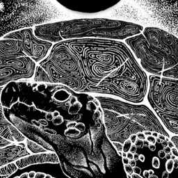 Maturin & The Festival Of Lights Towel Stephen King Inspired Illustration Turtle Enormous Girth Dark Tower God - thumbnail 2