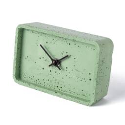 "Concrete Mantel Clock 4"" X 6, 3" - thumbnail 1