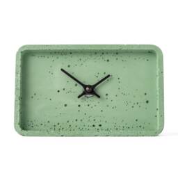 "Concrete Mantel Clock 4"" X 6, 3" - thumbnail 2