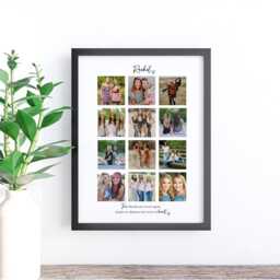 Friend Collage Photo Frame, Personalised Best Picture Print, Gift For Friend, Birthday Gift, Custom With - thumbnail 2