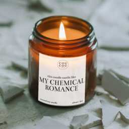Smells Like My Chemical Romance Candle, Gift For Mcr Fans - thumbnail 1