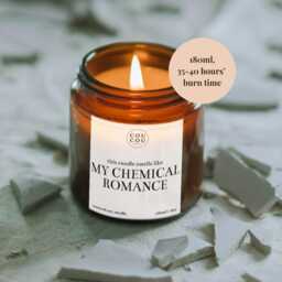 Smells Like My Chemical Romance Candle, Gift For Mcr Fans - thumbnail 3