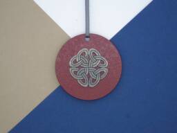Celtic Knot Christmas Decoration - Tree Ornament Handmade Unique Art Gift Vintage Decor
