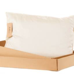 "Organic Wool Filled Pillow With Foam Core, Standard Size - 20""x26" - thumbnail 4
